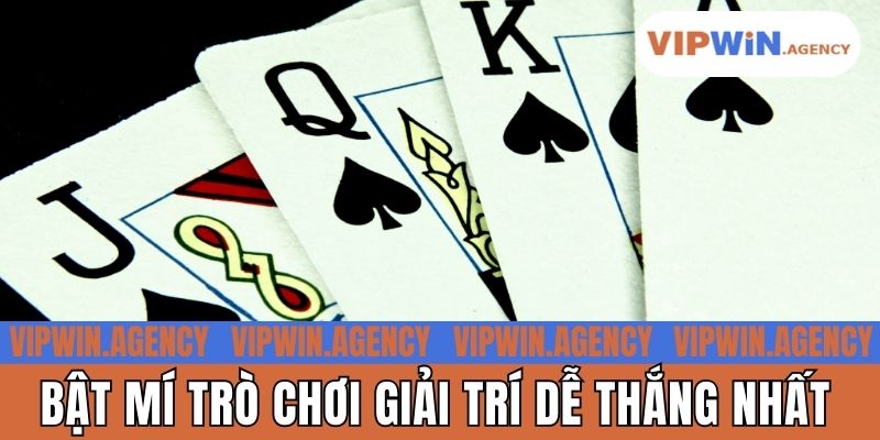 Bật mí trò chơi giải trí dễ thắng nhất