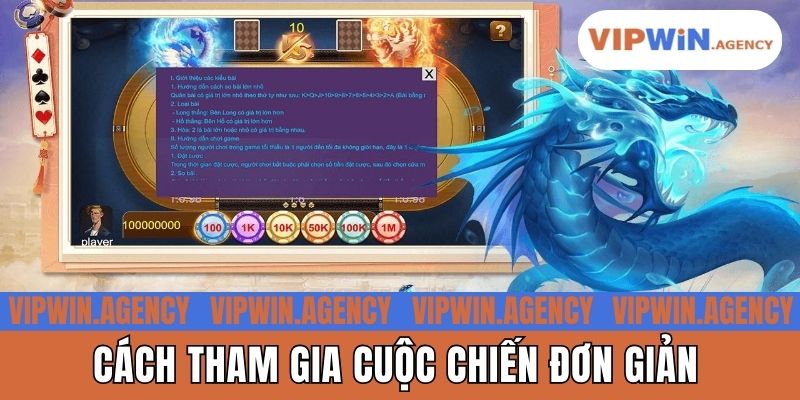 Cách tham gia cuộc chiến đơn giản