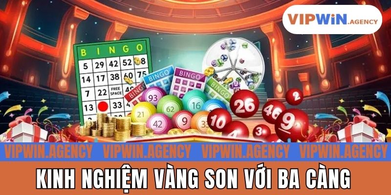 Kinh nghiệm vàng son với ba càng