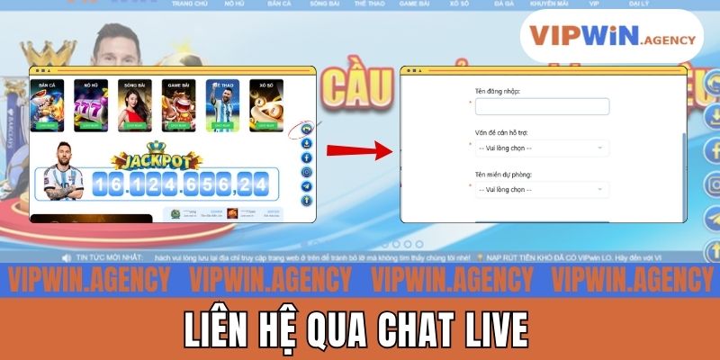 Liên hệ qua chat live