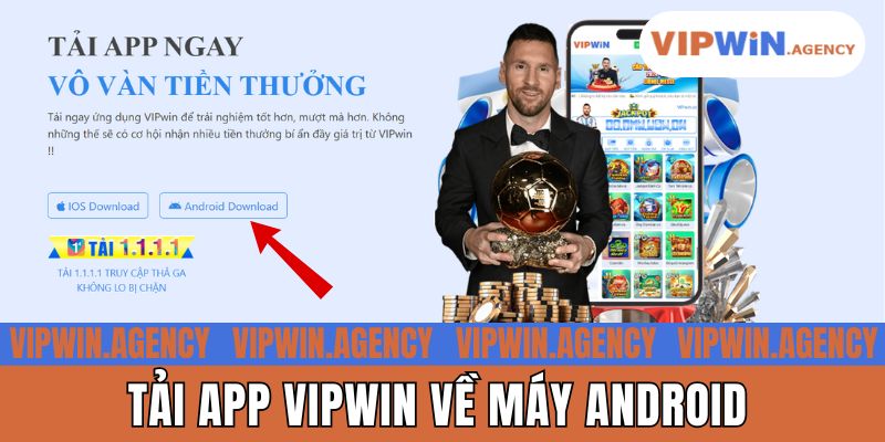 Tải app Vipwin về máy Android