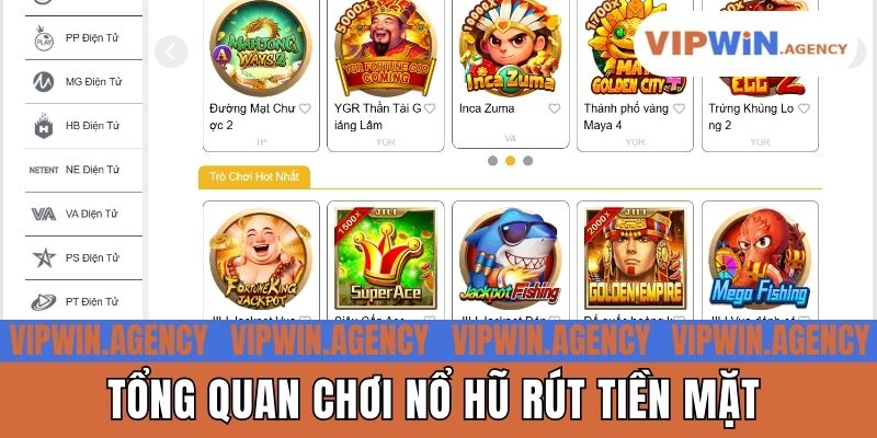Tổng quan chơi nổ hũ rút tiền mặt