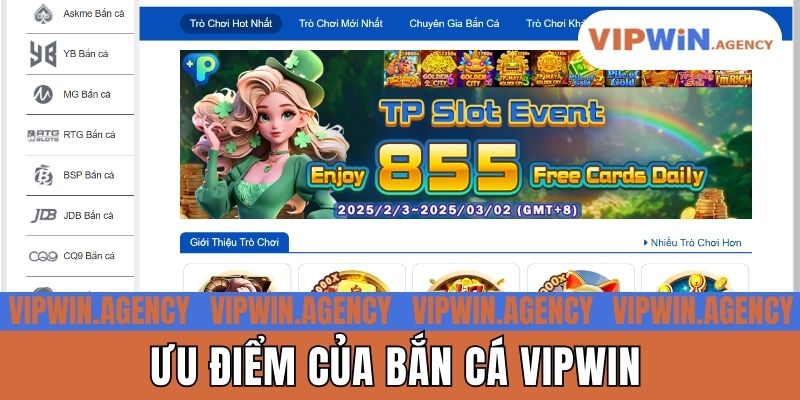 Ưu điểm của bắn cá Vipwin
